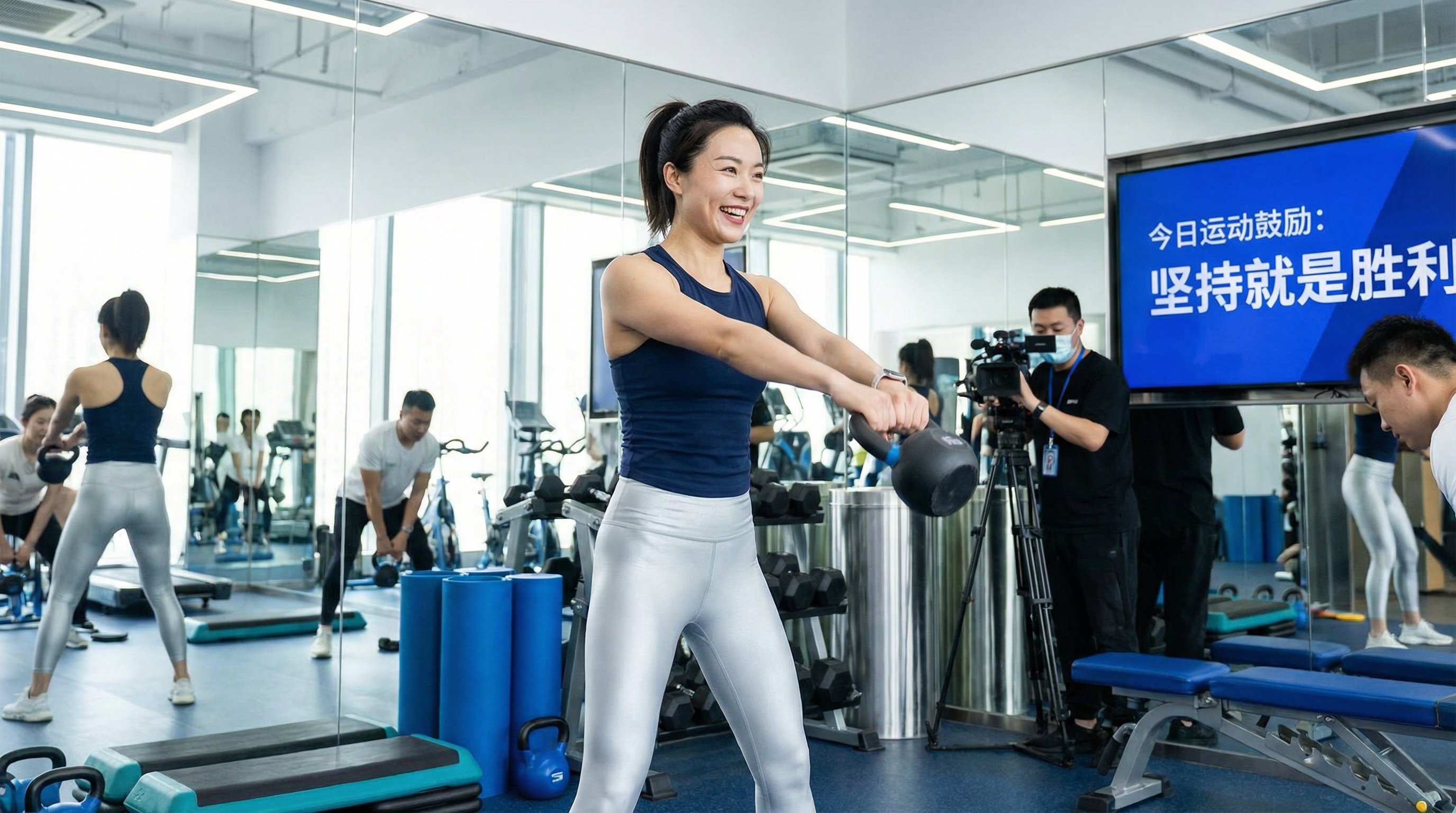 小马拉大车健身视频